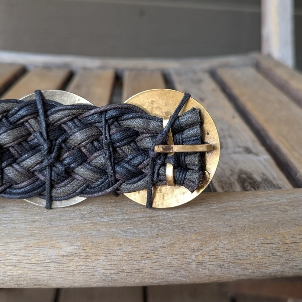 Vintage wide braided